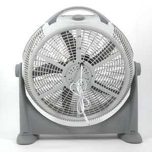 12V màu xám lớn dây máy tính để bàn công nghiệp Vòng cổ tốc độ cao công suất cao mới nhất làm mát điện 20 "Hộp quạt - Product Image 3