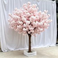 Arbre artificiel de cerisier rose personnalisé, grande plante en soie écologique et durable pour mariage, remise de diplôme, Noël, Nouvel An, Pâques