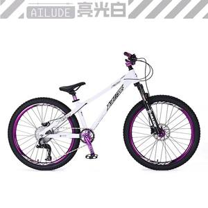 2025 nuevo SY 26 pulgadas cama baja aleación de aluminio frito calle freno nivel velocidad variable adolescentes hombres y mujeres bicicleta de una sola velocidad - Product Image 4