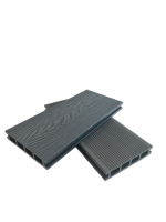 Plancher de terrasse en WPC imperméable, gaufré 3D, carré, composite, longue durée de vie (15 ans), pour parcs et cours