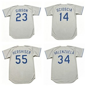 Stitched 1978-1995 LASORDA 2 #   Maillot de baseball rétro pour adultes et juniors STEVE GARVEY DAVEY LOPES FERNANDO <span class=keywords><strong>VALENZUELA</strong></span> S-5XL - Product Image 1