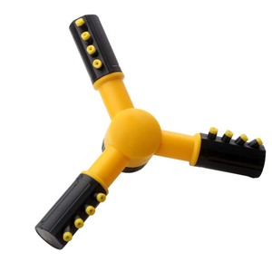 Three Pronged Tandem Sprinkler 360 Degree Automatic Rotating Garden Irrigation Plastic Sprinkler Head 1 In Diameter - Product Image 4