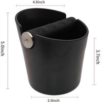 Boîte à verrou de résidus de café, outils de Barista en plastique avec barre de dérivation amovible