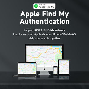 Nouveau porte-clés élégant avec GPS intégré, fonction de localisation <span class=keywords><strong>Apple</strong></span> Find My, alarme sonore, porte-clés, organisateur de clés avec suivi pour <span class=keywords><strong>Apple</strong></span> - Product Image 5