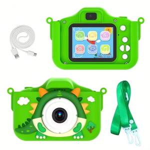 Nouveaux produits 2026 : Appareil photo numérique HD portable pour enfants, motif dinosaure de dessin animé, avec jeux de puzzle - L1 - Product Image 5