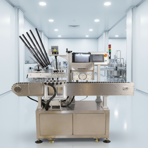 Machine de marquage et de détection laser UV rotative tout-en-un pour crayons à sourcils, pour logos, dates et noms cosmétiques - Product Image 1
