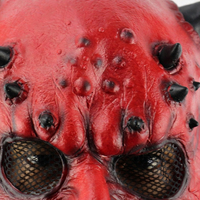 Masque en latex réaliste de tête de bœuf démoniaque, prix d'usine Nicro, effrayant, pour cosplay, accessoires de costumes, masque intégral pour fête d'Halloween