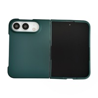 Casing iPhone 18 Duo Warna Solid Polos Ultra-tipis Rasa Seperti Kulit PC Tahan Jatuh Pelindung MOQ Rendah Menerima Warna Campuran