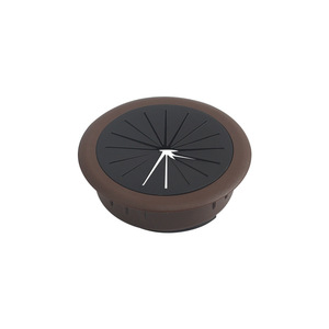 Cache-câble rond en ABS 60, organisateur de bureau mural minimaliste, durable - Product Image 1