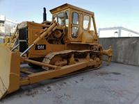 Bulldozer sur chenilles Caterpillar CAT D8H d'occasion, robuste, avec ripper à triple lame, moteur CAT D342 d'origine, pour l'exploitation minière