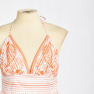 Garantie de qualité Vêtements luxueux pour femmes Vêtements en pur coton à col en V de qualité supérieure - Product Image 4