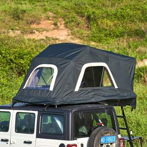 <span class=keywords><strong>Tente</strong></span> <span class=keywords><strong>de</strong></span> <span class=keywords><strong>toit</strong></span> à coque rigide pliable et étanche Voyager Pro 140 pour camping, ramassage <span class=keywords><strong>de</strong></span> véhicule 4x4 pour camping tout-terrain - Product Image 1