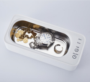 <span class=keywords><strong>Nettoyeur</strong></span> à ultrasons <span class=keywords><strong>dentaire</strong></span> miniature électrique 53 kHz à haute fréquence de vibration 22 W pour bijoux et orthodontie domestique - Product Image 4