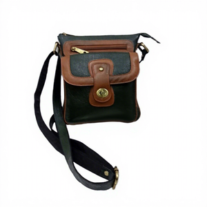 Sac à bandoulière décontracté pour femme en cuir véritable fait main, grande capacité, léger et réglable, modèle OEM BS INTERNATIONAL NA296 - Product Image 2