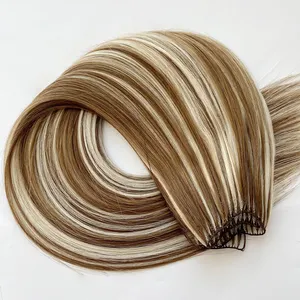 2024 New Arrival Thin and Strong invisible double drawn feathering hair Human Extensions