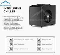 Refroidisseur d'eau 1HP direct d'usine, machine de bain de glace en gros pour les propriétaires de marques, livraison directe disponible