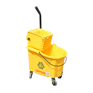 <span class=keywords><strong>Seau</strong></span> à serpillière commercial de 36 litres en PP avec roues et poignée, vente en gros moins chère, essoreur pour le <span class=keywords><strong>nettoyage</strong></span> des sols, provenant des usines - Product Image 1