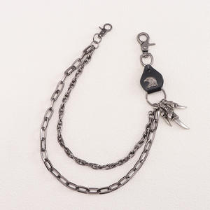 Cadena de Cintura Unisex con Colgante de Águila en Aleación de Zinc, Estilo Punk, Accesorio de Moda Casual, Diseño de Doble Anillo - Product Image 4