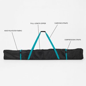 Sac de <span class=keywords><strong>ski</strong></span>/snowboard 210 cm en polyester 600D imperméable, conception personnalisée, fermeture auto-agrippante, durable, écologique, pour homme, niveau avancé - Product Image 2