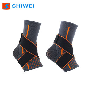 อุปกรณ์พยุงข้อเท้า Shiwei แบบรัดกระชับ ระบายอากาศได้ดี ปรับได้ เหมาะสำหรับทุกเพศ ใช้สำหรับกีฬาฟุตบอล ป้องกันการบาดเจ็บ ขนาดสำหรับผู้ใหญ่ - Product Image 5