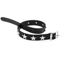 Personnalité Gothique Punk Style PU Collier En Cuir Harajuku Étoile Rivet Ras Du Cou Couple Tendance Collier Clavicule Chaîne
