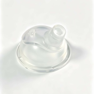 Biberón de Silicona Suave de Cuello Ancho Hecho a Medida, Reemplazo de Biberón de Flujo Rápido, Tetinas Grandes Similares a las del Seno, Libres de BPA - Product Image 2