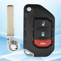 MS 2 + 1 boutons 433MHz 4A puce FCCID OHT1130261 P/N 68416784AA porte-clés à distance de voiture intelligente pour Jeep clé de voiture télécommandée sans clé