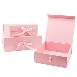 Kotak kemasan hadiah kardus daur ulang mewah kustom masker bedah obat spons magnetik lapisan UV Matt laminasi - Product Image 3