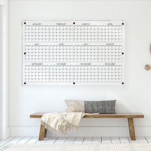 Offre Spéciale : Calendrier personnalisé en acrylique pour bureau et mur avec service professionnel pour les planificateurs mensuels et hebdomadaires - Product Image 6