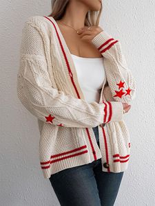 <span class=keywords><strong>Cardigan</strong></span> Casual da donna donna autunno inverno <span class=keywords><strong>Cardigan</strong></span> Casual lavorato a maglia alla moda maglione <span class=keywords><strong>Cardigan</strong></span> largo - Product Image 3