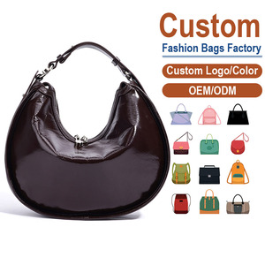 Bolso Bandolera de Piel Genuina de Vacuno de Primera Calidad con Acabado Brillante, Correa Desmontable y Personalizable - Product Image 1