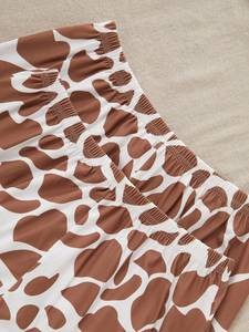 Nouvel ensemble <span class=keywords><strong>de</strong></span> pyjama trois pièces à motif <span class=keywords><strong>girafe</strong></span>, vêtements <span class=keywords><strong>de</strong></span> détente pour femmes, mignons et décontractés, pour le printemps, l'été et l'automne - Product Image 2