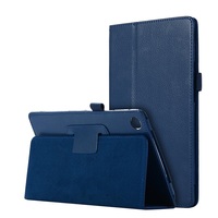Housse de tablette en cuir PU intégral de style litchi, anti-rayures et stable pour iPad Air 13 pouces M4