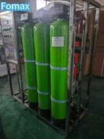 Système de dessalement d'eau saumâtre automatique écologique par osmose inverse, en acier inoxydable, pour usine de traitement d'eau RO, 500 LPH