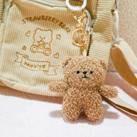 Usine de jouets en peluche : Jouet en peluche anime doux, pendentif animal en peluche mignon, porte-clés personnalisé délicat pour la décoration quotidienne