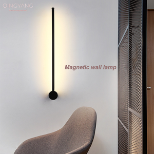 Decorazione per la casa moderna lampada da parete a LED 5200mA ricaricabile con telecomando a colori portatile luce magnetica per corridoio - Product Image 5