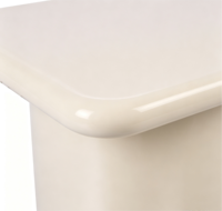 Table basse en bois moderne, portable et légère pour les petits salons