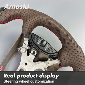 Volante de Fibra de Carbono Forjado Real para Interior de Automóvil Personalizado con Pantalla LED Inteligente para <span class=keywords><strong>Ford</strong></span> <span class=keywords><strong>Mustang</strong></span> GT <span class=keywords><strong>Shelby</strong></span> 2000-<span class=keywords><strong>2004</strong></span> - Product Image 4