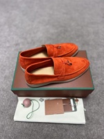 Chaussons de créateur personnalisés de haute qualité pour couples, mocassins en cuir véritable et cachemire, chaussures plates décontractées de marque populaire, style marche