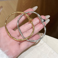 Bracelet manchette en acier de haute qualité Resoul avec fermoir à vis, magnifique bracelet jonc pour femme, vente en gros