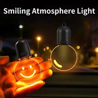 Lampe suspendue pour voiture, lumière d'ambiance intérieure respirante, décoration de rétroviseur, détection automatique