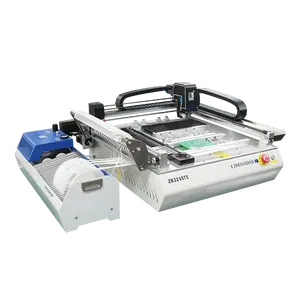 Automatic PCB Surface Mount Machine 2 Head Cheap SMT LED Pick And Place Machine High Precision Chip Placement Machine For Pcb