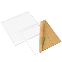 Plaque acrylique PMMA vierge 100% de 4x8 pieds, fabriquée en Chine, écologique, résistante aux chocs, avec une transmission lumineuse élevée de 94%