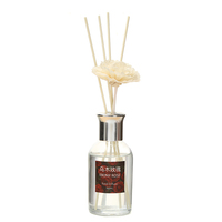 Diffuseur de parfum d'ambiance étoilé et rêveur, ensemble de diffuseur à bâtonnets d'huiles essentielles sans flamme pour aromathérapie, en bouteille de verre