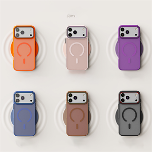 เคสโทรศัพท์ Lichicase หลายสี ผิวด้าน แบบแม่เหล็ก สำหรับ <span class=keywords><strong>VIVO</strong></span> Y400 Y400 Pro  แบบโปร่งแสง - Product Image 1