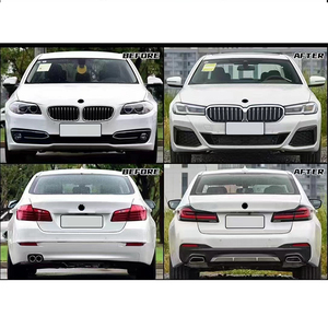 Kit carrosserie de style G30/38M-Tech amélioré en vente chaude adapté aux jupes latérales de pare-chocs avant et arrière de BMW série 5 F10 F18 2011-2017 - Product Image 6