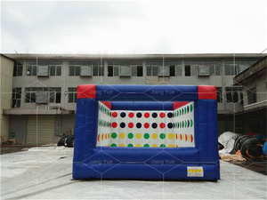 Vui vẻ trò chơi tương tác <span class=keywords><strong>Inflatable</strong></span> khổng lồ <span class=keywords><strong>Twister</strong></span> <span class=keywords><strong>Bouncer</strong></span> lớn trò chơi bơm hơi nệm jousting trò chơi để bán - Product Image 3