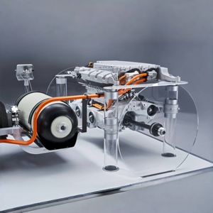 ระบบเซลล์แบบระบายความร้อนด้วยอากาศ 100KW สำหรับรถยนต์ พร้อมคอนโทรลเลอร์ WOBO WBQ-420 WBQ-420 80Kw 100Kw - Product Image 6