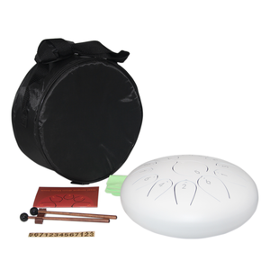 Tambour à langue en acier de 10 pouces à 13 notes, artisanat exquis de qualité supérieure, idéal pour les cadeaux de fêtes, la décoration intérieure et l'espace zen - Product Image 1
