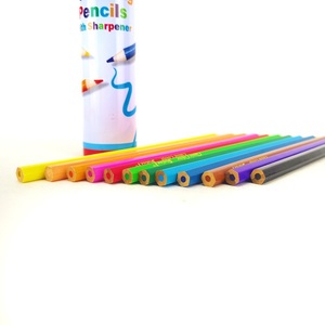 12 <span class=keywords><strong>Mac</strong></span> seau taille-crayons 12 couleurs de <span class=keywords><strong>crayon</strong></span> couleur <span class=keywords><strong>crayon</strong></span> de couleur promotionnel promotionnel en bois pinceau de haute qualité - Product Image 4